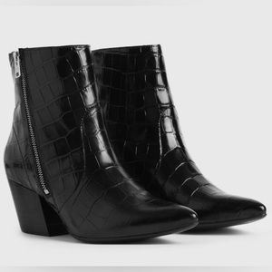 All Saints Aster Crocodile Boot